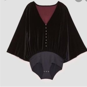 velvet bodysuit